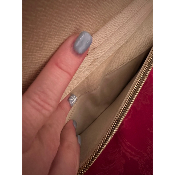 Louis Vuitton Brown & Beige Insolite Double Zip Double Snap Long Wallet - Picture 9 of 16